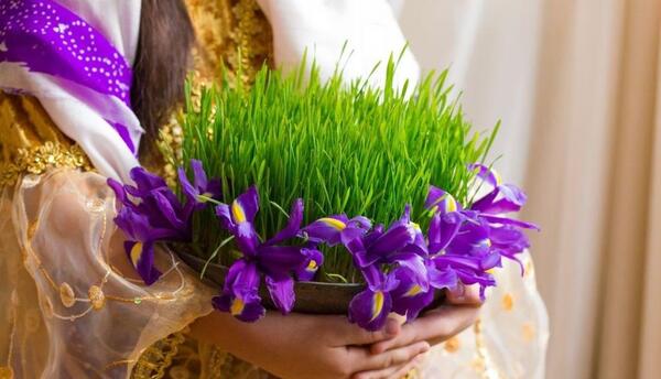 عکس سبزه زیبای عید