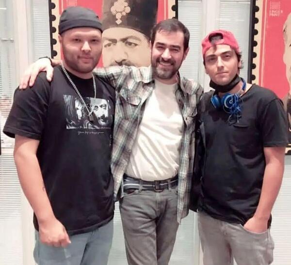 عکس شهاب حسینی با لباس پرسپولیس