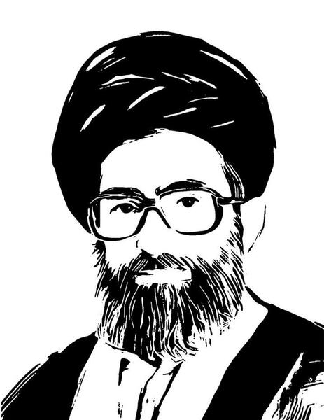 عکس حضرت عباس با سیاه قلم