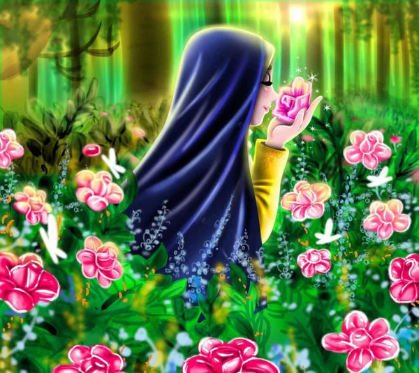 عکس نوشته حجاب و عفاف