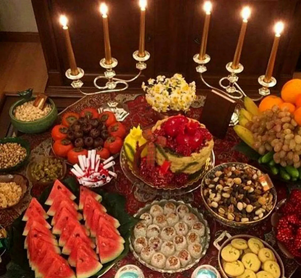 عکس مرینت شب یلدا