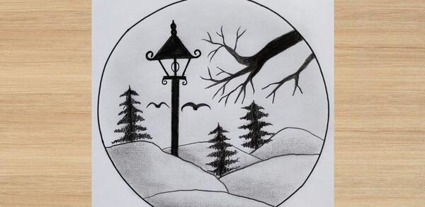 عکس نقاشی ساده آموزش