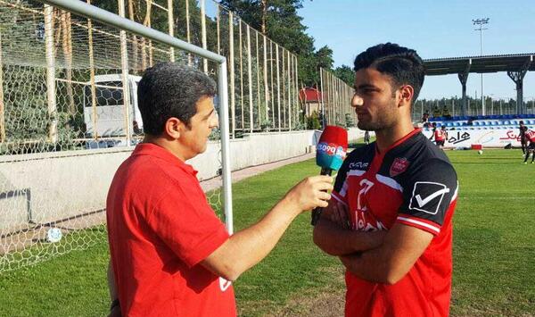 عکس صادق محرمی بازیکن پرسپولیس