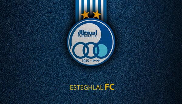 عکس شعار استقلال ضد پرسپولیس