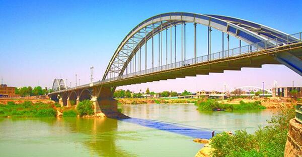 عکس اهواز رود کارون
