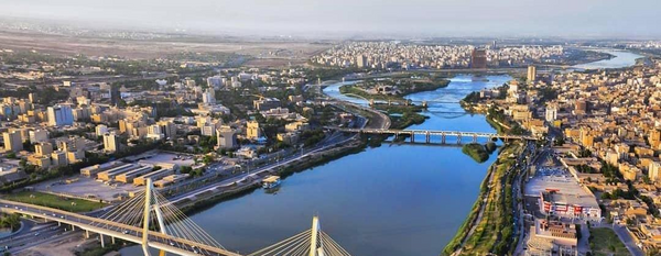 عکس اهواز رود کارون