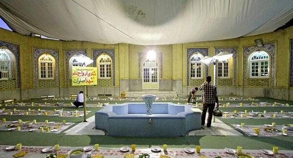 عکس تصاویر سفره ی افطاری