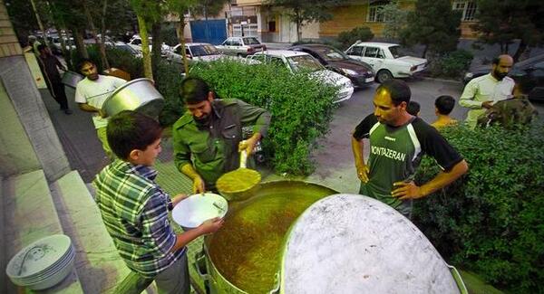 عکس تصاویر سفره ی افطاری