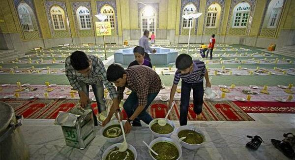 عکس تصاویر سفره ی افطاری