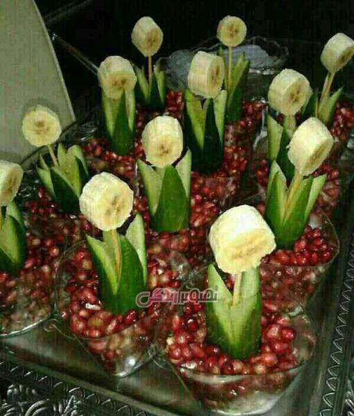 عکس میوه های تزیینی شب یلدا