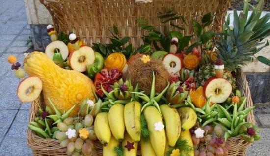 عکس میوه های تزیینی شب یلدا