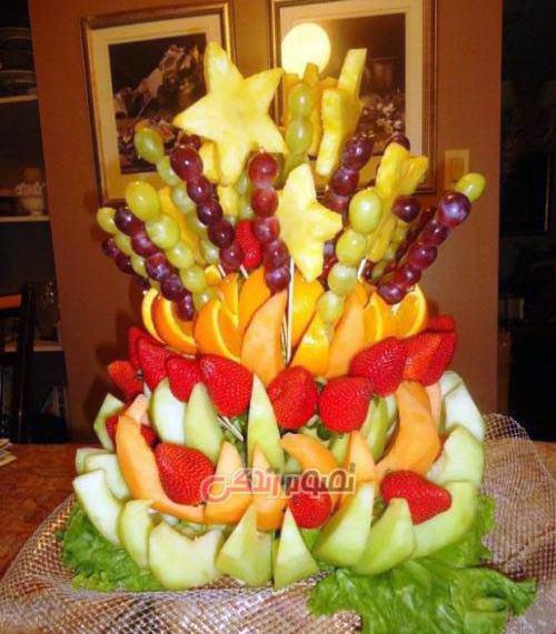 عکس میوه های تزیینی شب یلدا