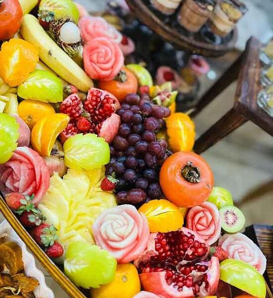 عکس میوه های تزیینی شب یلدا