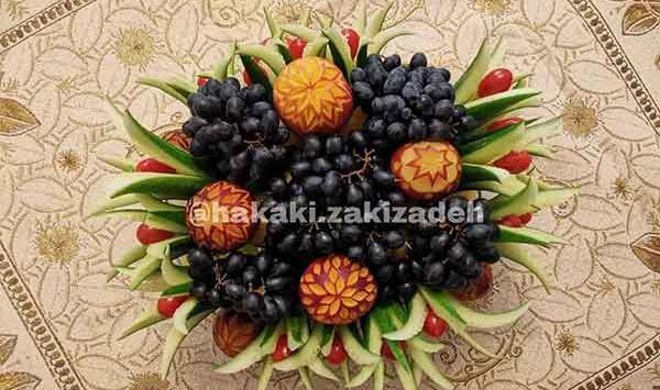 عکس میوه های تزیینی شب یلدا