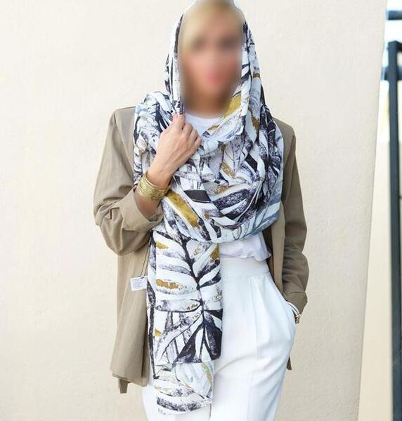 عکس روسری رنگی
