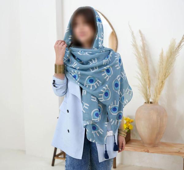عکس روسری رنگی