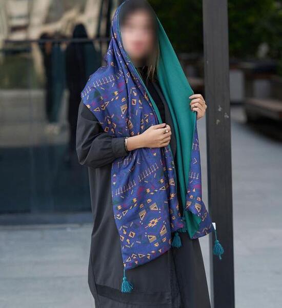 عکس روسری رنگی