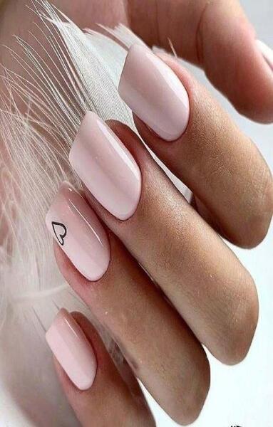 عکس کاشت ناخن عاشقانه
