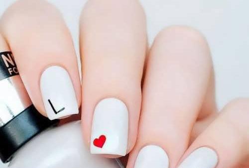 عکس کاشت ناخن عاشقانه