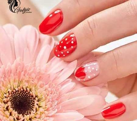 عکس کاشت ناخن عاشقانه
