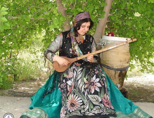 عکس زیباترین دختر ایل قشقایی