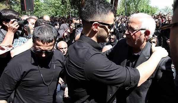 عکس بهنام تشکر و همسرش و فرزندانش