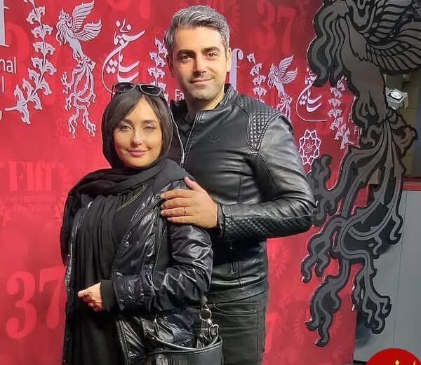 عکس بهنام تشکر و همسرش و فرزندانش