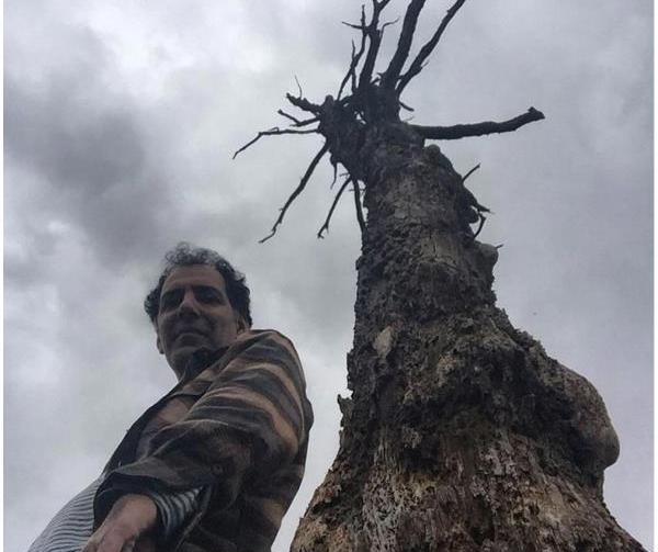 عکس بهنام تشکر و همسرش و فرزندانش