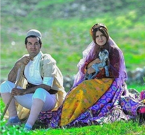 عکس زن زیبای لر