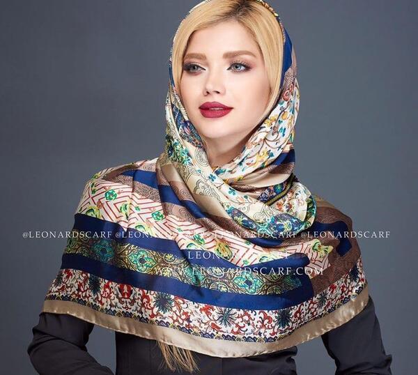 عکس مدل های روسری بستن