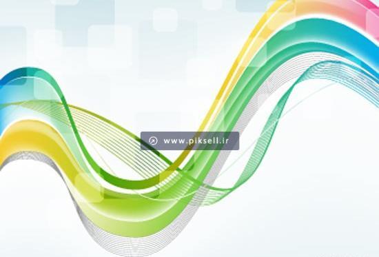 عکس پس زمینه رنگین کمانی
