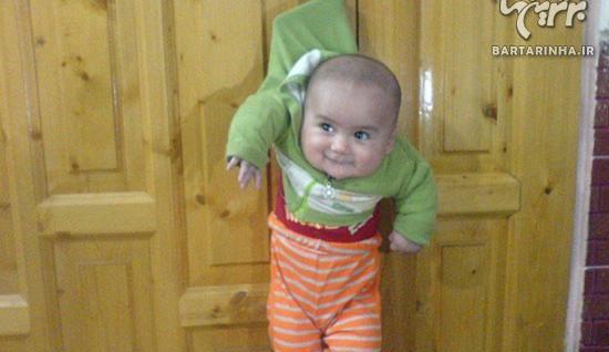 عکس نوشته خنده دار نی نی