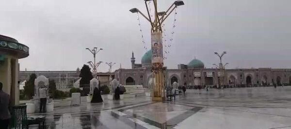 عکس لحظه بارش باران