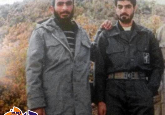 عکس یادگاری حاج قاسم سلیمانی