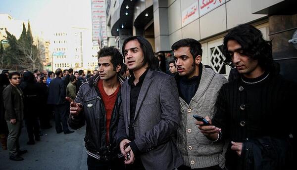 عکس مراسم فوت همسر بنیامین بهادری