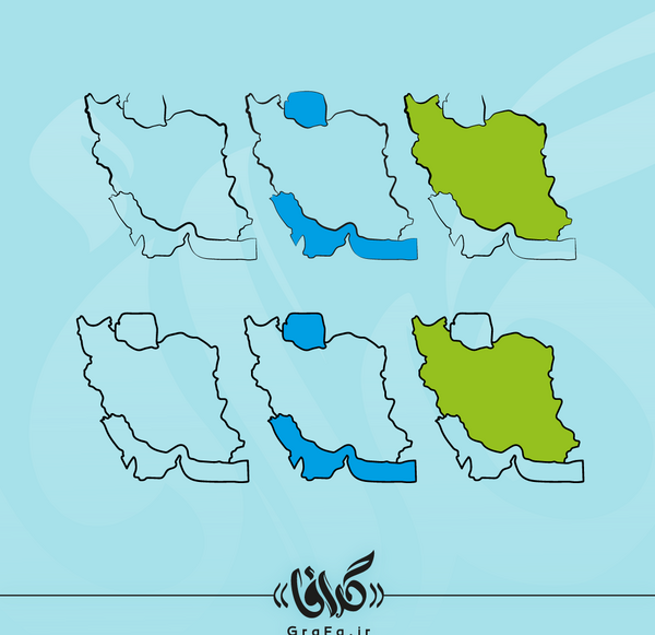 عکس لوگوی نقشه ایران