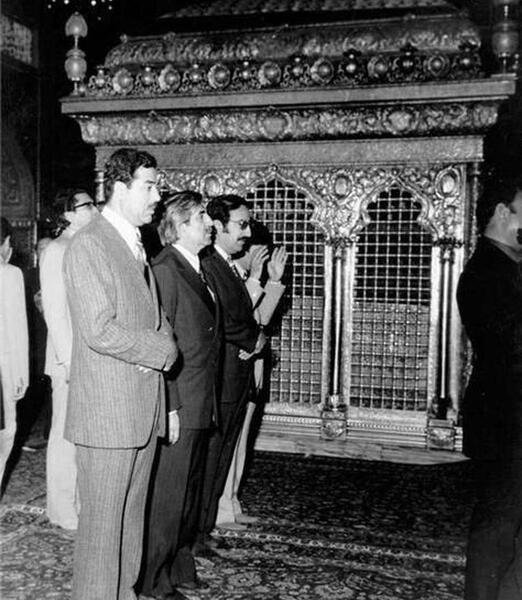 عکس قدیمی صدام حسین
