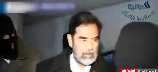 عکس قدیمی صدام حسین