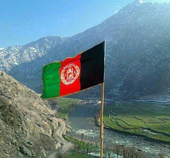 عکس از پرچم افغانستان