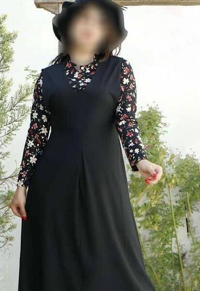 عکس مدل سارافون گلدار خانگی