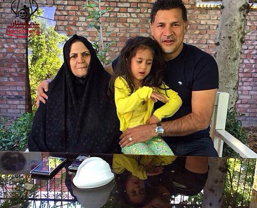 عکس علی دایی با جابر روزبهانی