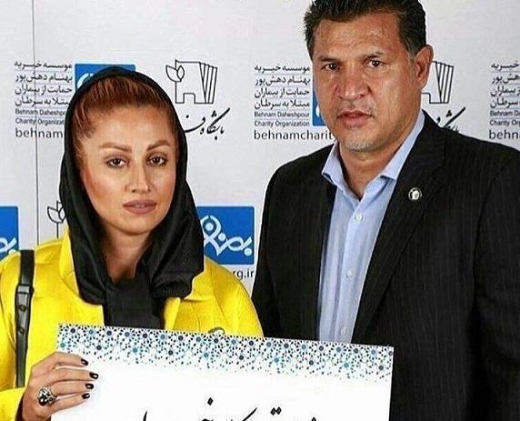 عکس علی دایی با جابر روزبهانی