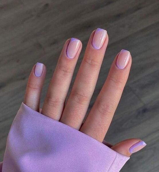 عکس طرح ناخن دخترانه ساده