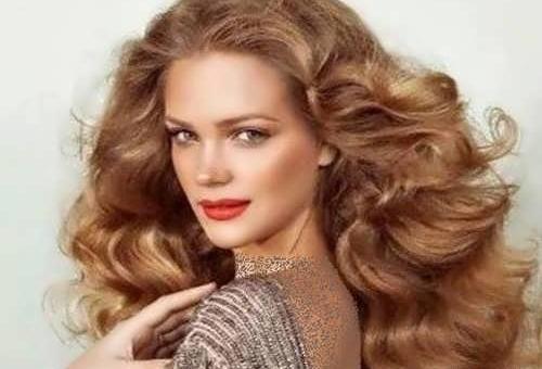 عکس ترکیب رنگ موی قهوه ای