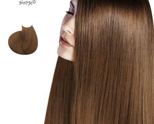 عکس ترکیب رنگ موی قهوه ای