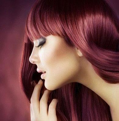 عکس ترکیب رنگ موی قهوه ای