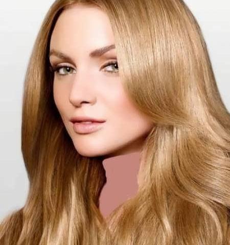 عکس ترکیب رنگ موی قهوه ای