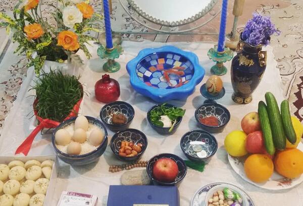 عکس ایده هفت سین نمدی ۹۹