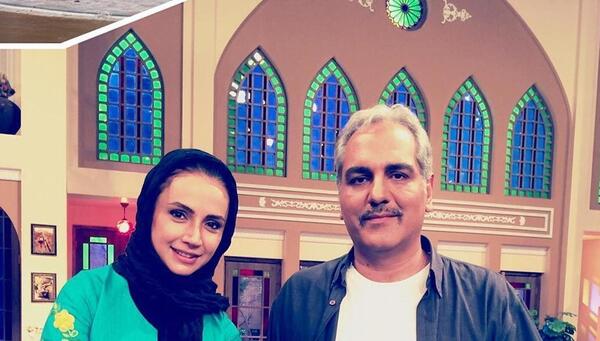 عکس شبنم قلی خانی با آرایش