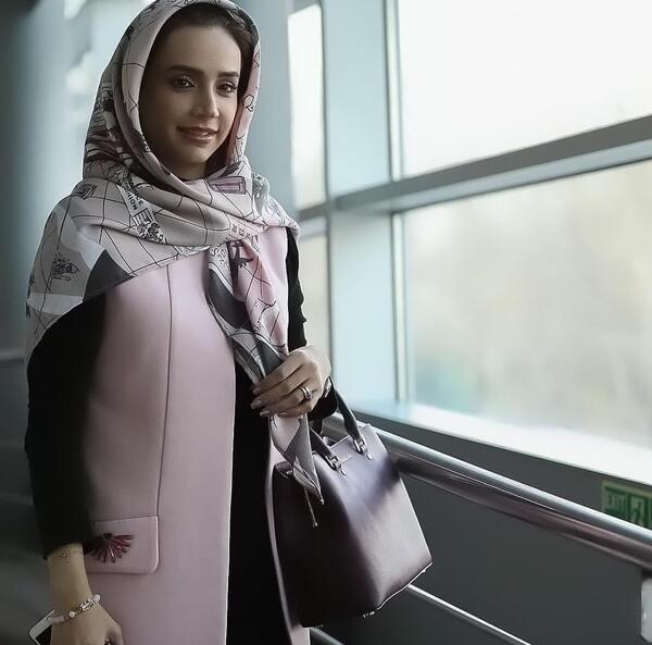 عکس شبنم قلی خانی با آرایش